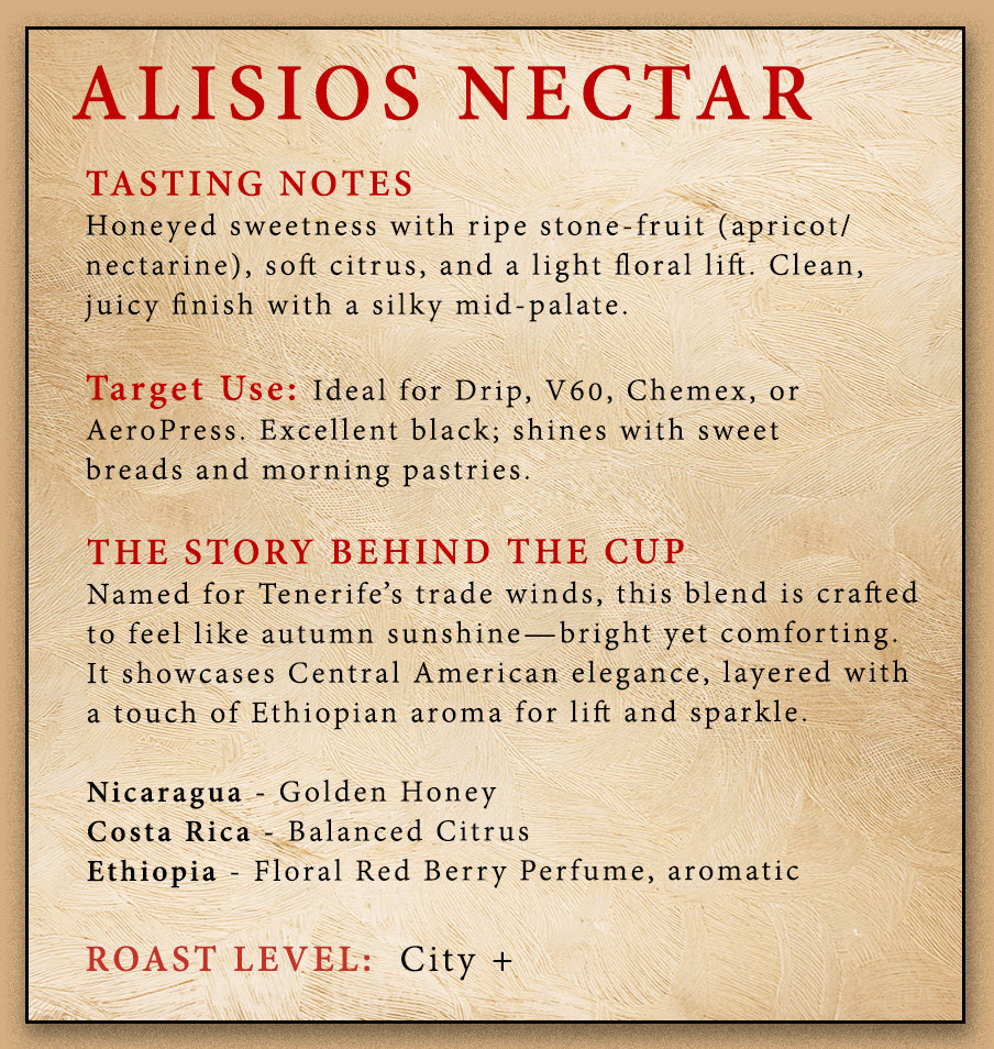 Coffee Blend Card